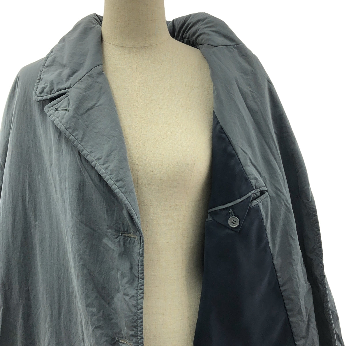 MM6 Maison Margiela / 엠엠 식스 메종 마르제라 | 2022AW | 코쿤 패데드 롱 코트 | 38 |