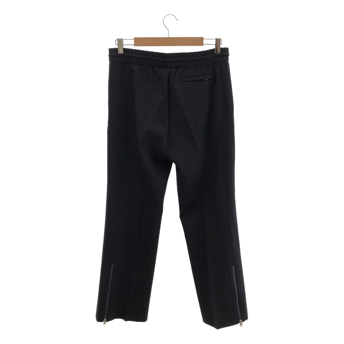 Deuxieme Classe | ANNE VEST SIDE JERSEYS PANTS Side-switched hem zip easy pants | M | Navy | Women's