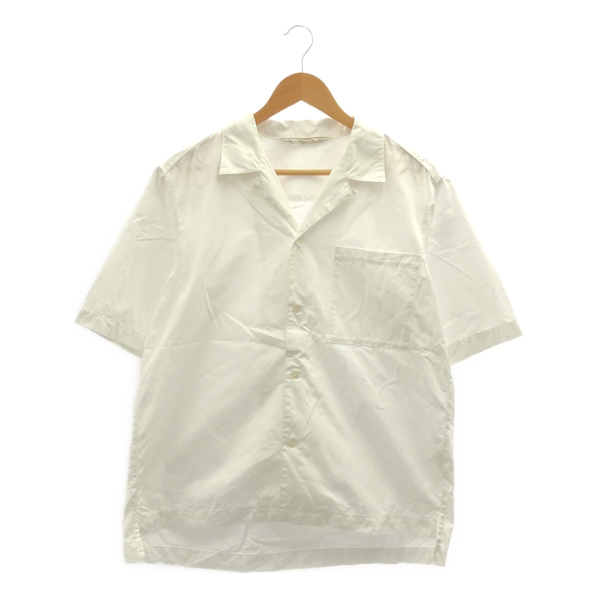 MidiUmi / ミディウミ | コットン オープンカラー シャツ ブラウス | F | レディース