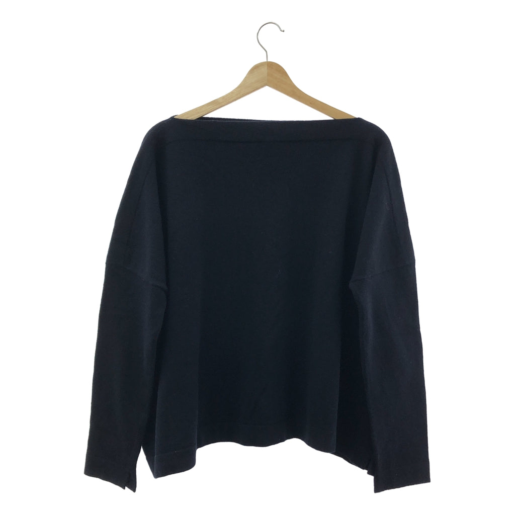 DANIELA GREGIS | 羊毛船領針織毛衣 | F碼 | 女款