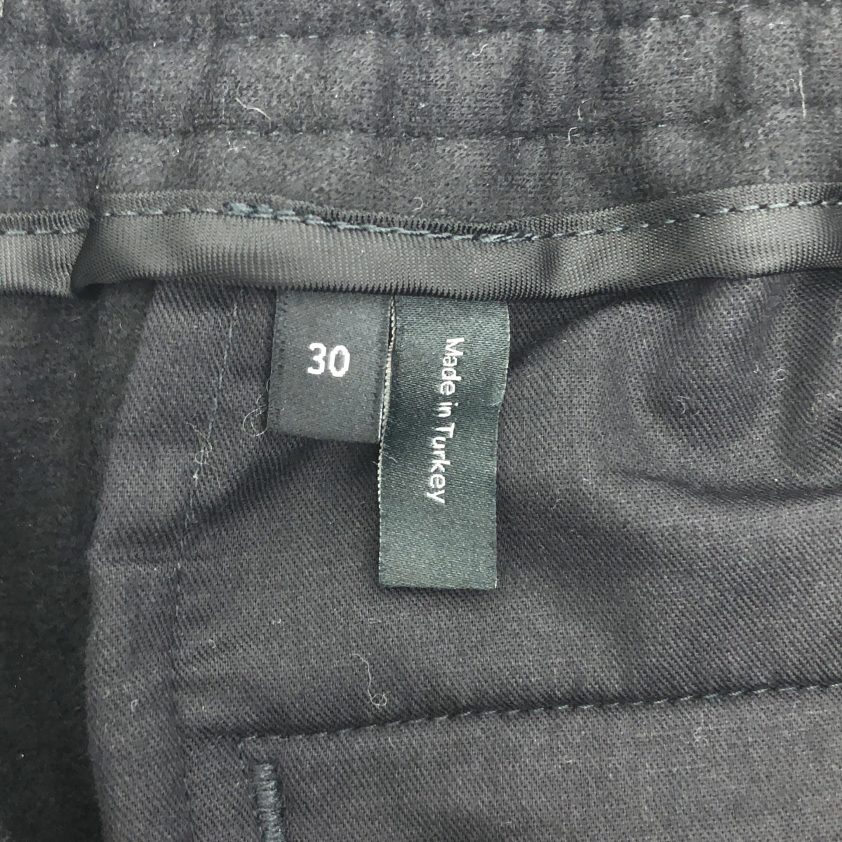 theory / 세오리 | HUNTER WOODMERE 울 이지 팬츠 | 30 | 블랙 | 남성