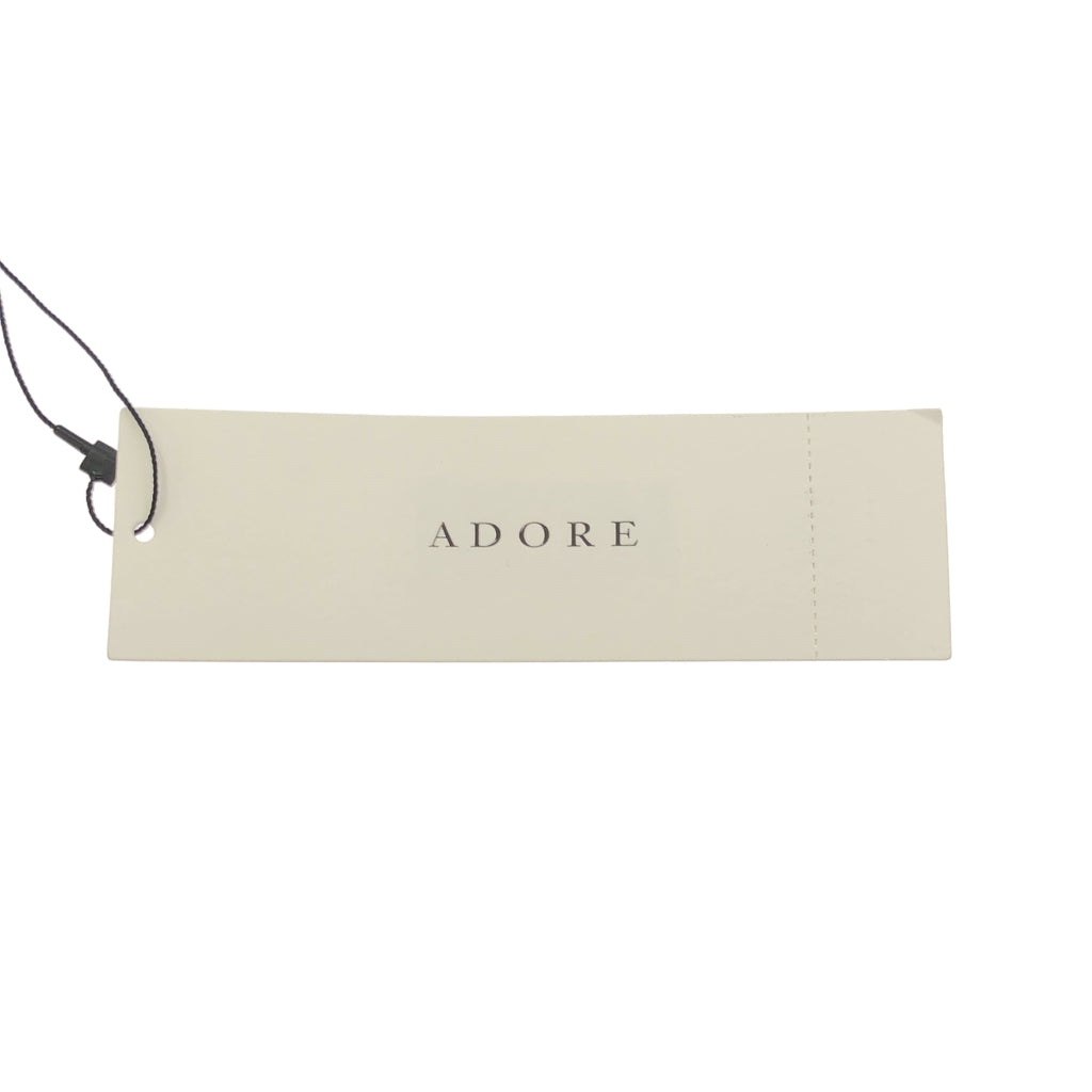 ADORE / 어도어 | 하이 트위스트 새틴 롱 스커트 | 36 | 베이지 | 여성