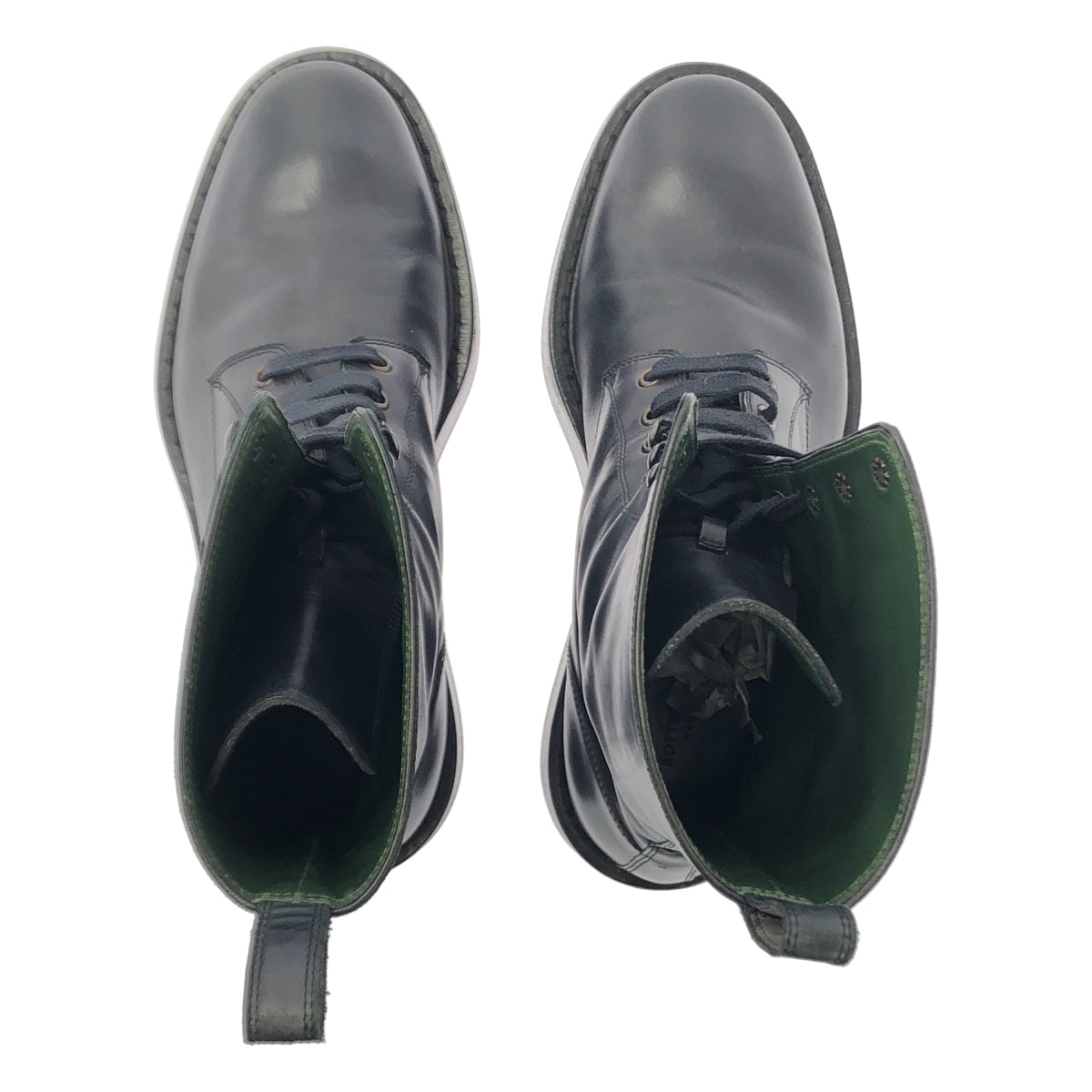 BOTTEGA VENETA / 보테가 베네타 | 가죽 레이스 업 부츠 | 40 | 남성