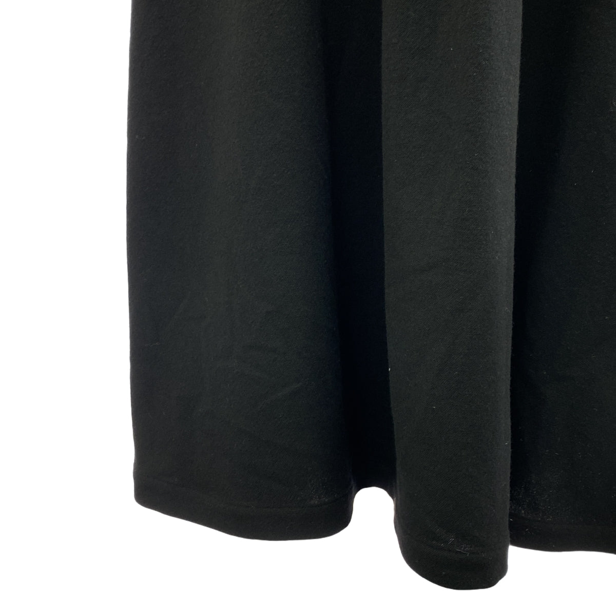 【美品】  YOHJI YAMAMOTO POUR HOMME / ヨウジヤマモトプールオム | 2018AW | ウール デザインドレス プルオーバー コート | 1 | ブラック | メンズ