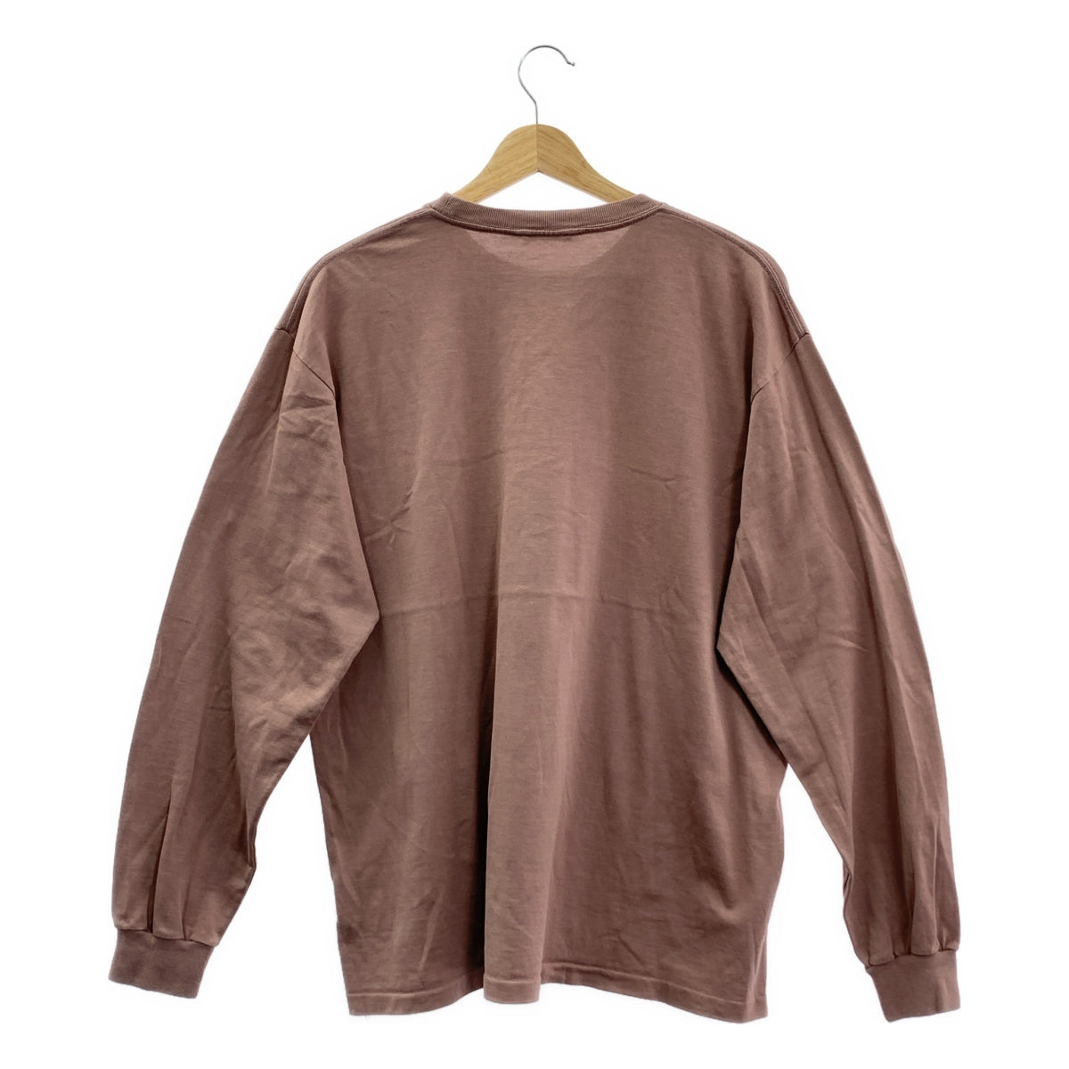 AURALEE | LUSTER PLAITING L/S TEE 長袖剪裁與縫紉 | 4 | 男款