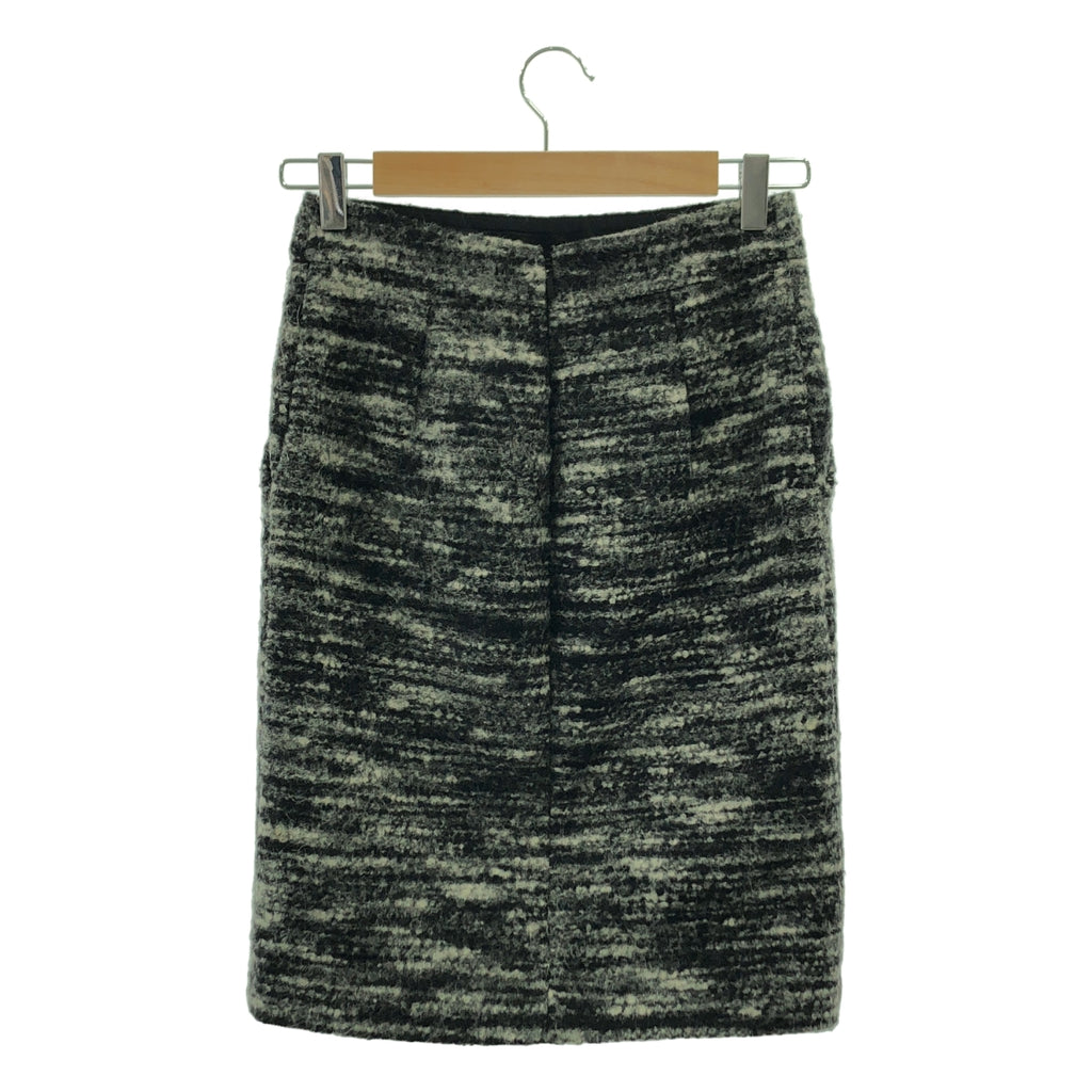 GUCCI / グッチ | ウール アルパカ インターロッキング タイトスカート | 36 | レディース