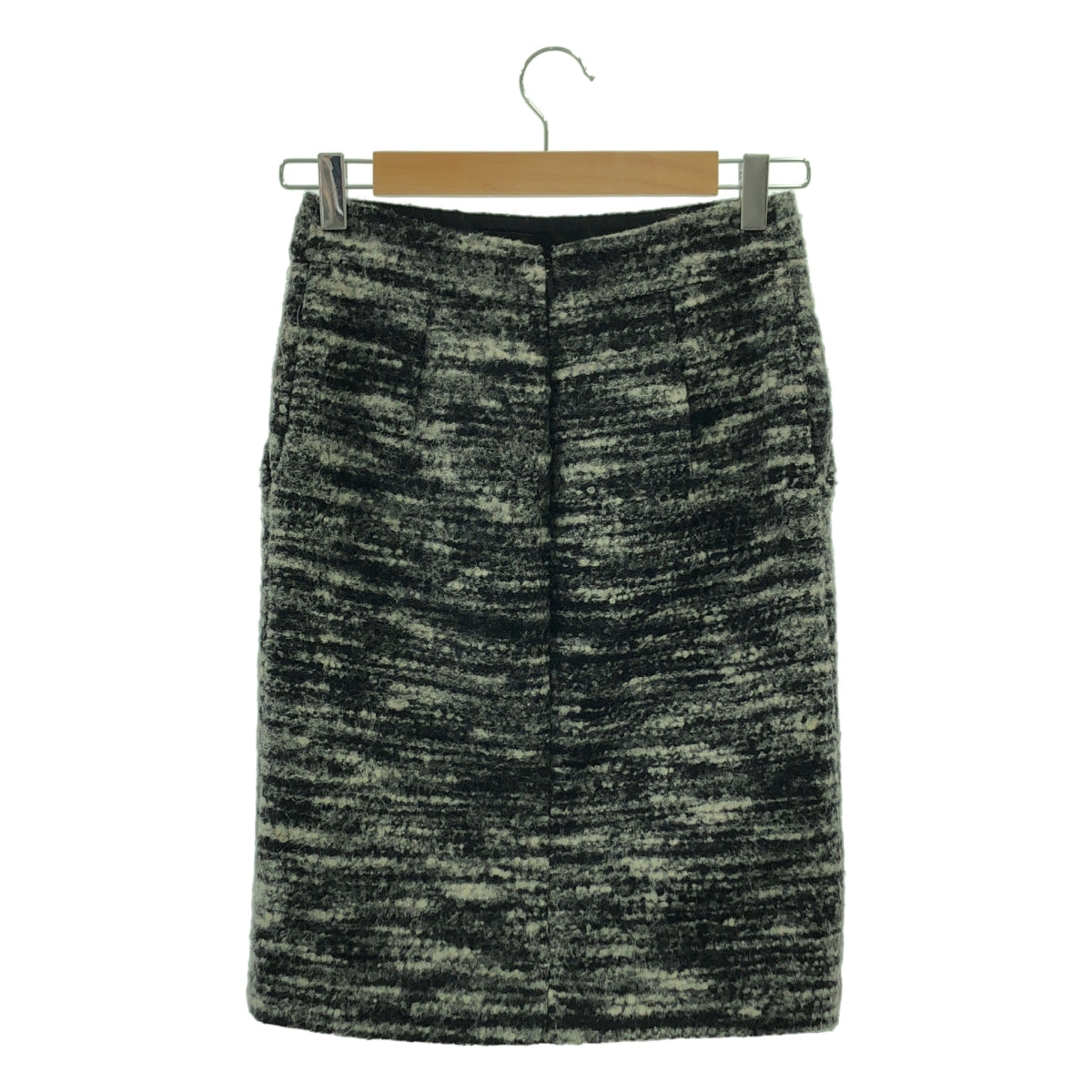 GUCCI / グッチ | ウール アルパカ インターロッキング タイトスカート | 36 | レディース