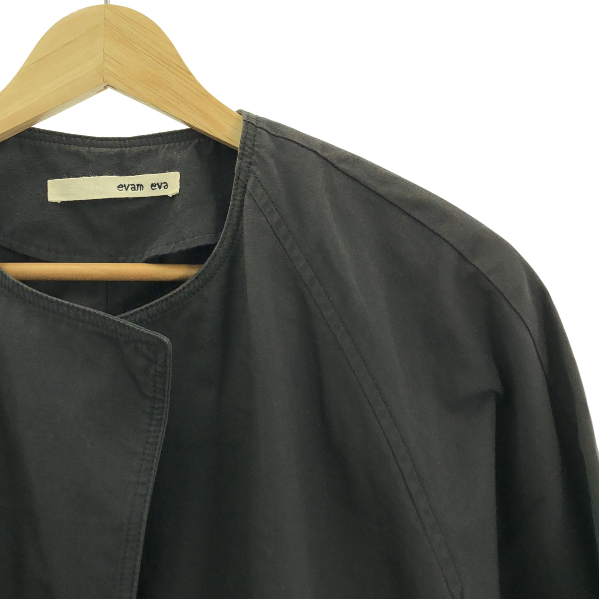evam eva / エヴァムエヴァ | コットン ヘンプ ショートコート | 2 | レディース