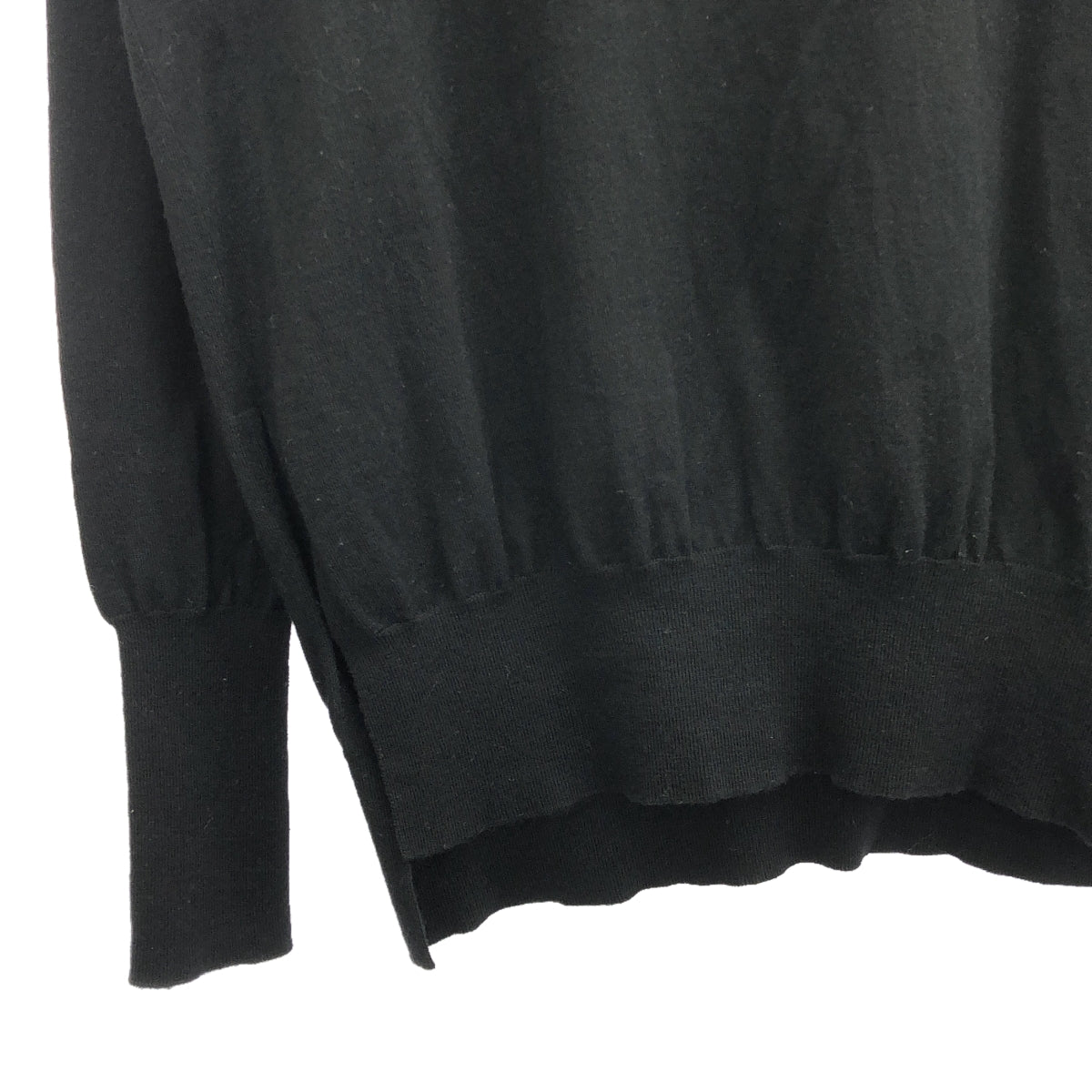 L'Appartement / アパルトモン | 2020AW | side slit knit サイド スリット ニット | F | ブラック | レディース