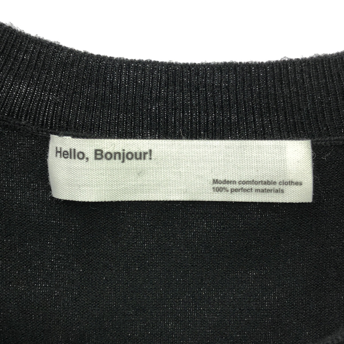 L'Appartement / アパルトモン | 2020AW | side slit knit サイド スリット ニット | F | ブラック | レディース