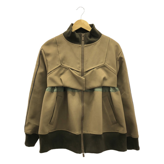 sacai / サカイ | 2022AW | Technical Jersey Zip Up Blouson ジャケット | 1 | レディース