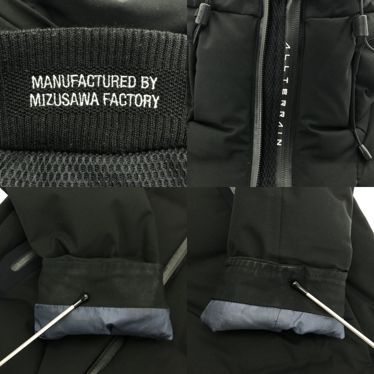 DESCENTE ALLTERRAIN / 데산토 오르테 라인 | 미즈사와 다운 재킷 후디 | S | 남성