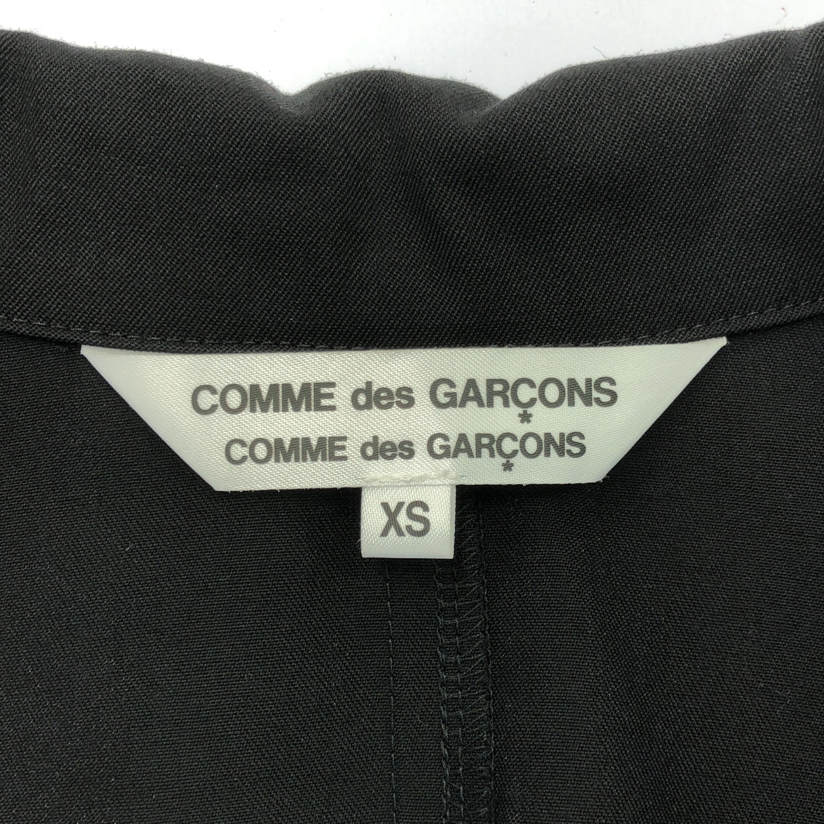 COMME des GARCONS COMME des GARCONS / Comme des | 2010AW | Wool gabardine A-line long dress | XS | Women's