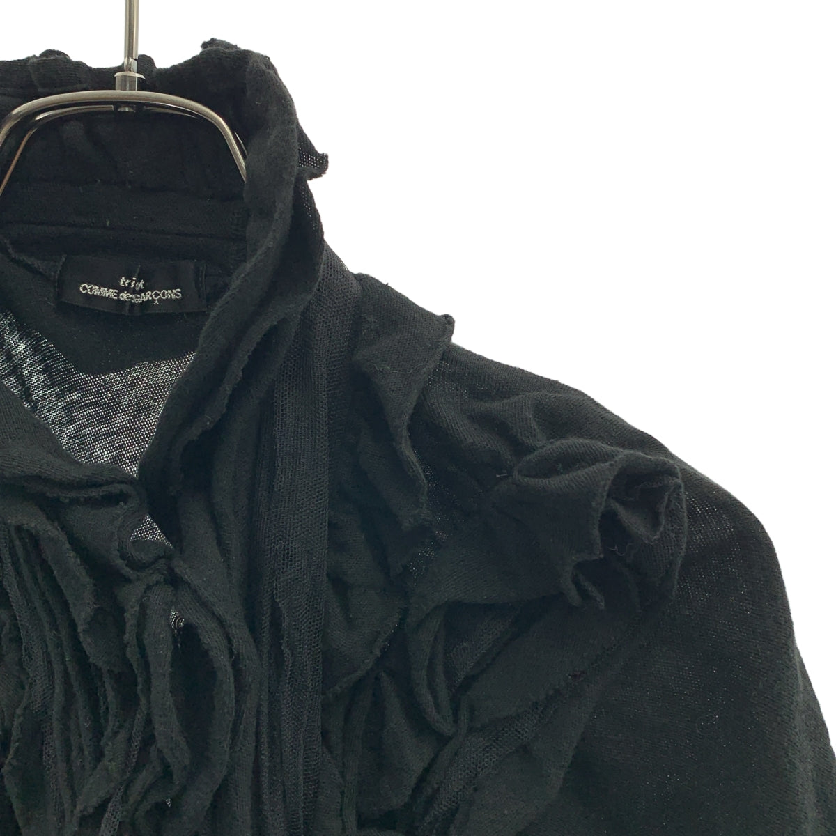 tricot COMME des GARCONS / 트리코 콤 데 갤슨 | 2005AW | 제품 염색 코튼 프릴 개더 블라우스 |