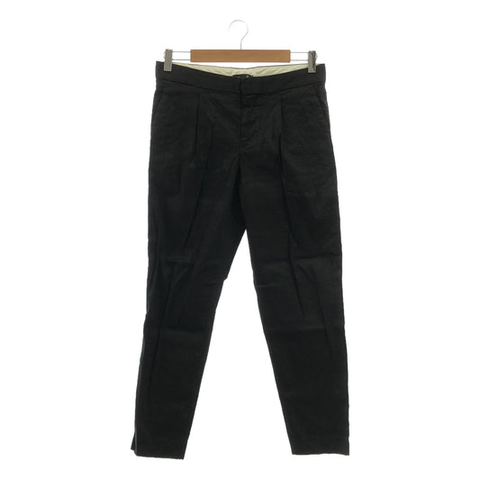 Drawer | Linen nylon stretch tapered pants | Size 38 | Women's