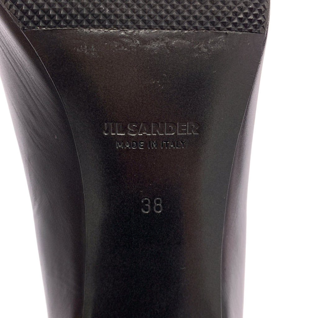 JIL SANDER | 2022春夏 | 皮革繫帶靴 | 尺寸 38 | 女款