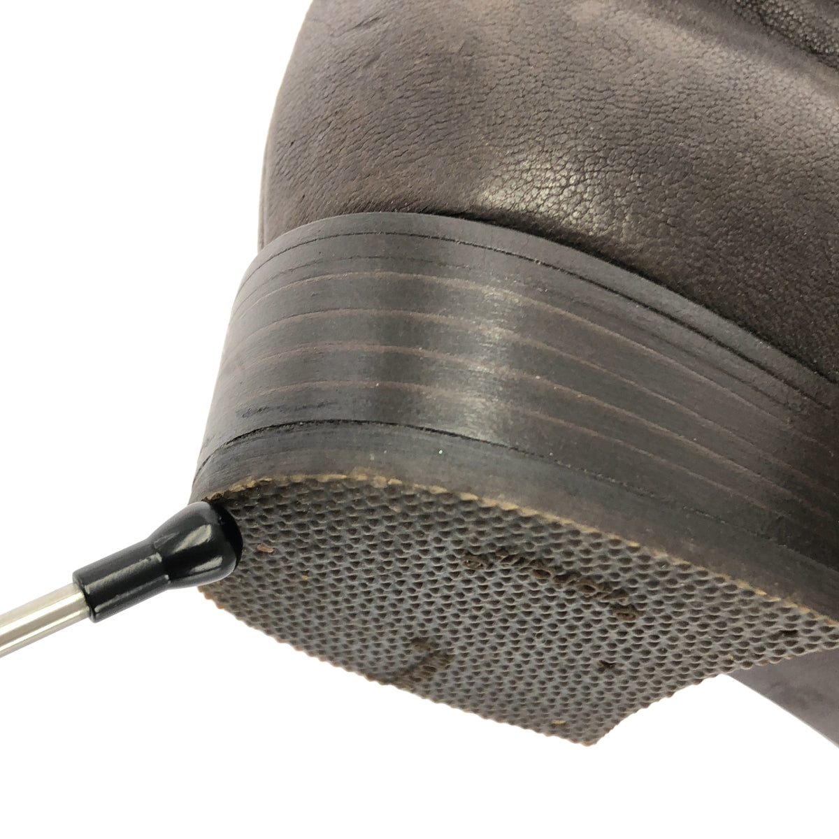 miu miu / ミュウミュウ | レザー エンブロイダリー ロングブーツ | 37 1/2 | レディース