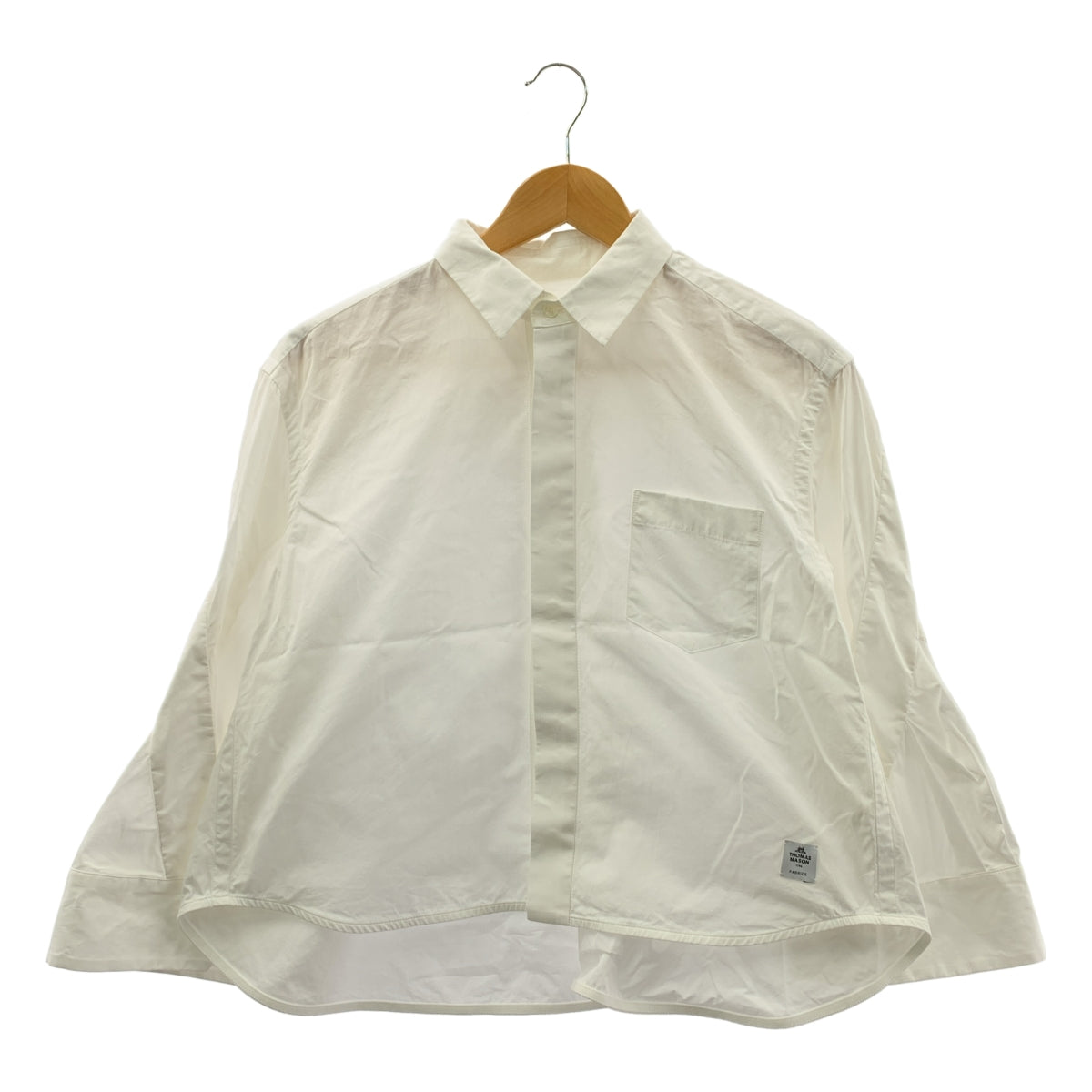 sacai / サカイ | Thomas Mason コットン ポプリン シャツ | 1 | レディース