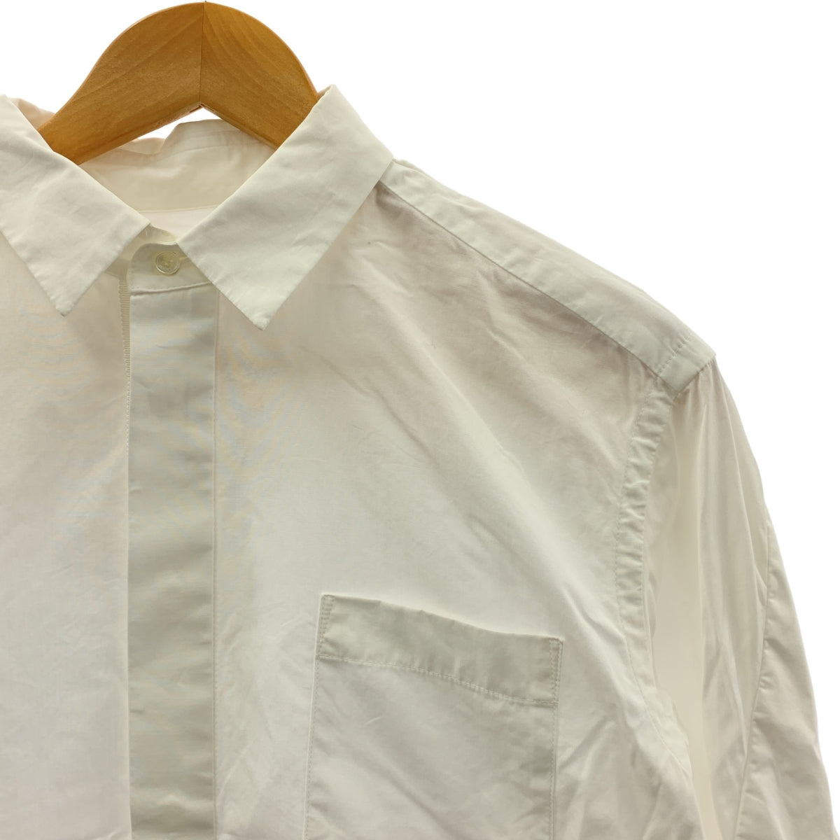 sacai / サカイ | Thomas Mason コットン ポプリン シャツ | 1 | レディース