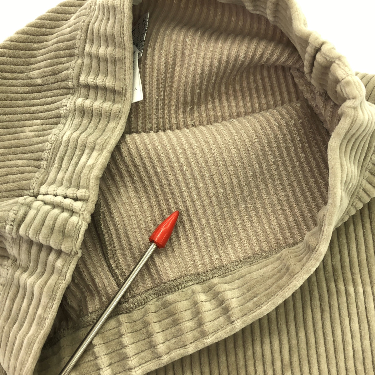 IENA / 예나 | 코듀로이 저지 팬츠 | 38 | 그레이지 | 여성