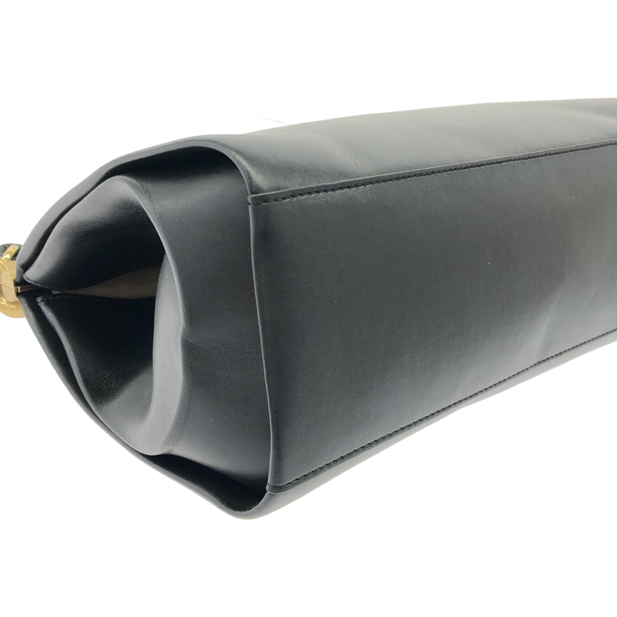 [狀況極佳] STELLA McCARTNEY | 中型粗鍊兩用單肩包 | 金色/黑色 | 女款