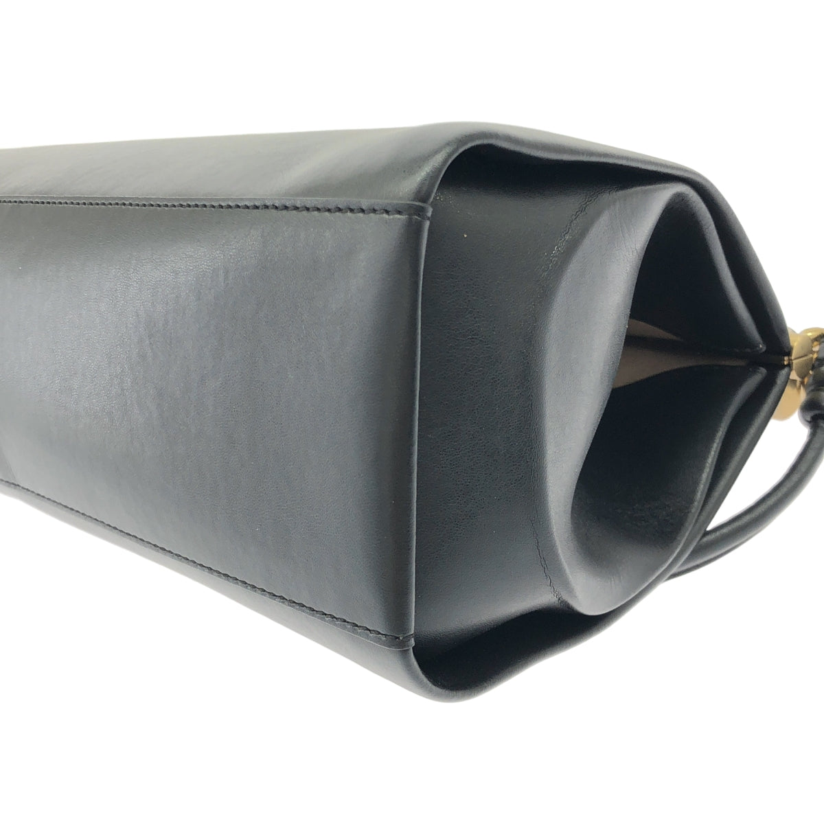 [狀況極佳] STELLA McCARTNEY | 中型粗鍊兩用單肩包 | 金色/黑色 | 女款