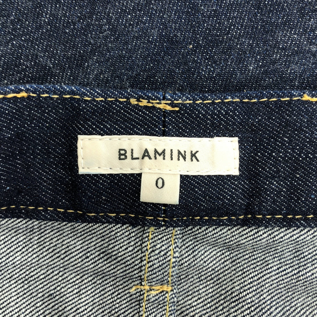 BLAMINK / ブラミンク | デニム 5ポケット パンツ | 0 | インディゴ | レディース