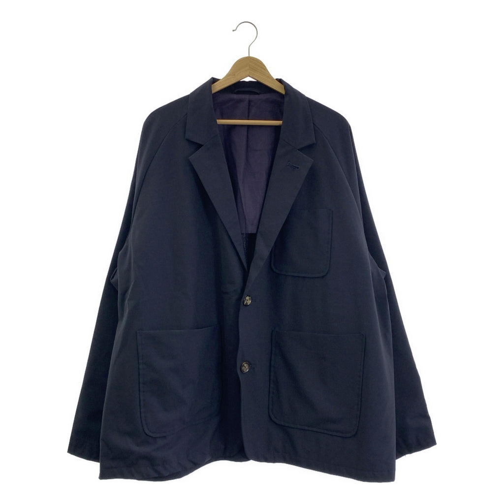 褶襉 | 插肩袖 2B 修身外套 | F |