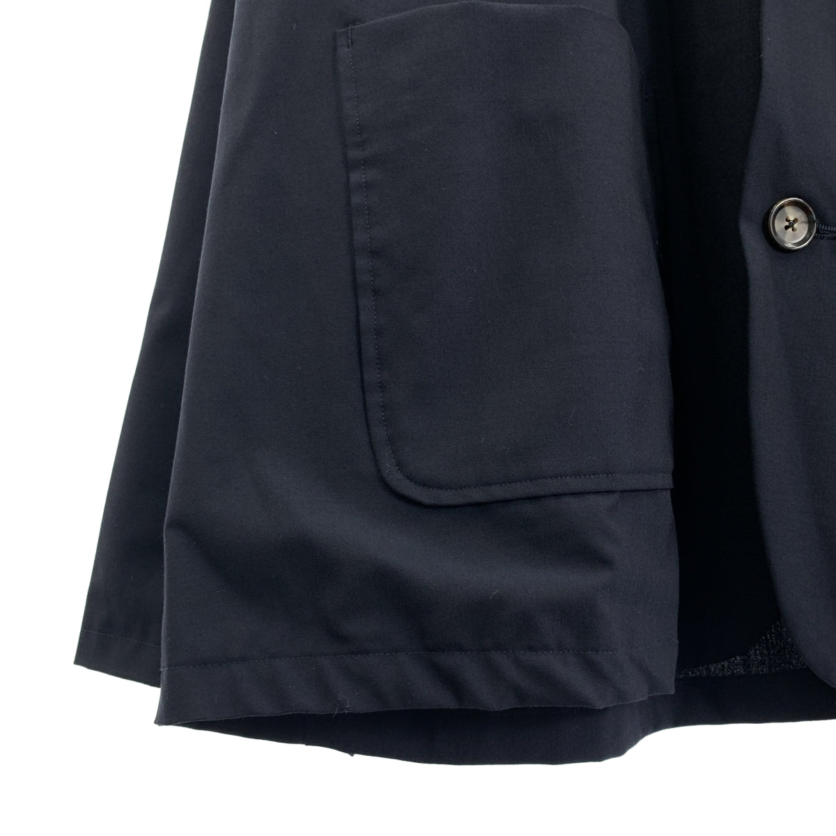 褶襉 | 插肩袖 2B 修身外套 | F |