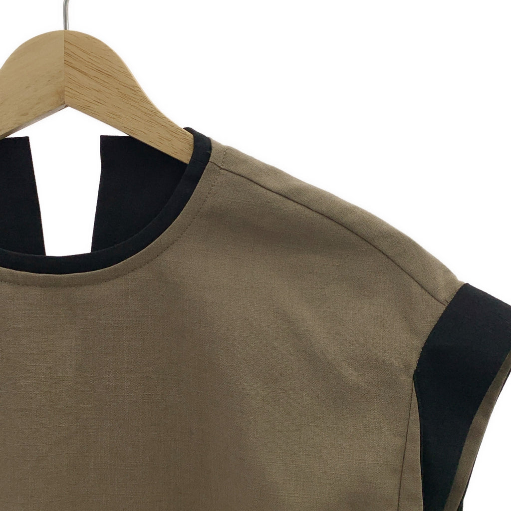 deres | 2025SS | Brynn 清爽上衣 / 清爽雙色後拉鍊襯衫 | F | 女款