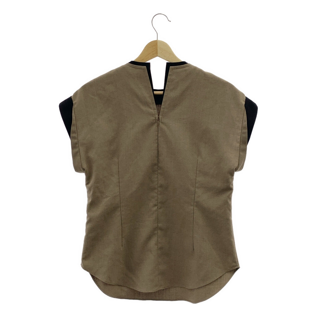 deres | 2025SS | Brynn 清爽上衣 / 清爽雙色後拉鍊襯衫 | F | 女款