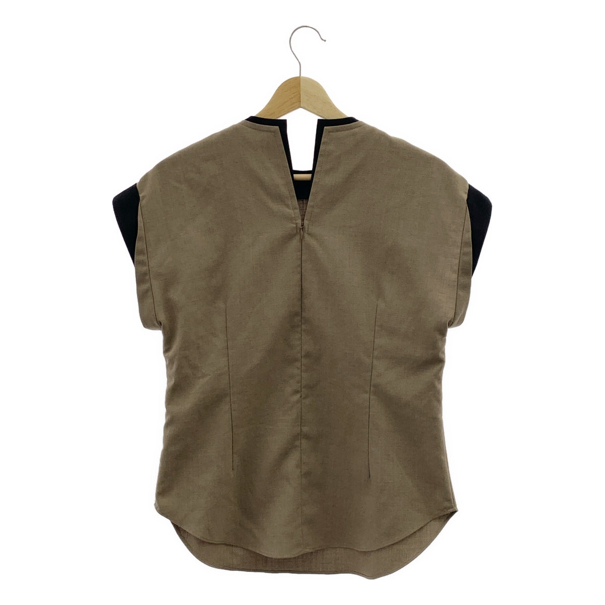 deres | 2025SS | Brynn 清爽上衣 / 清爽雙色後拉鍊襯衫 | F | 女款