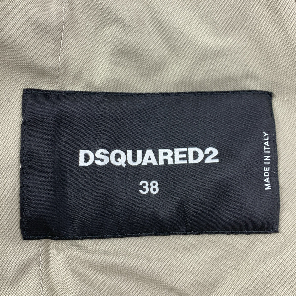 DSQUARED2 | 2020 春夏 | 棉質風衣 | 38 碼 | 女款