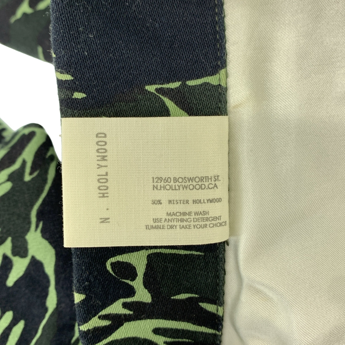 N.HOOLYWOOD / エヌハリウッド | VIETNAM JACKET CAMO 迷彩柄 ベトナムジャケット ベトジャン | 38 | メンズ