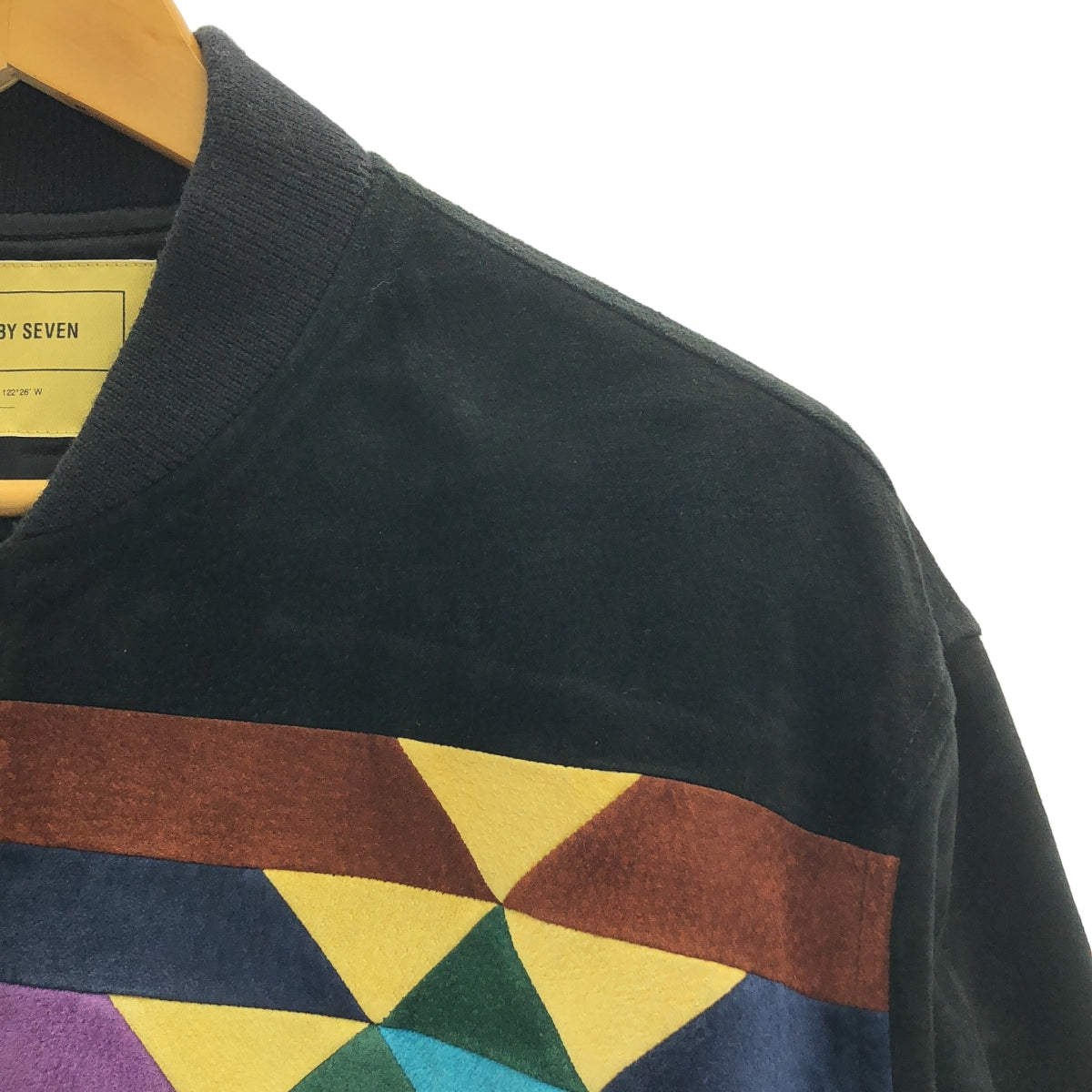 SEVEN BY SEVEN / Seven by Seven | x International Gallery BEAMS 獨家款原生絨面皮革外套 | S 碼 | 黑色 | 男款