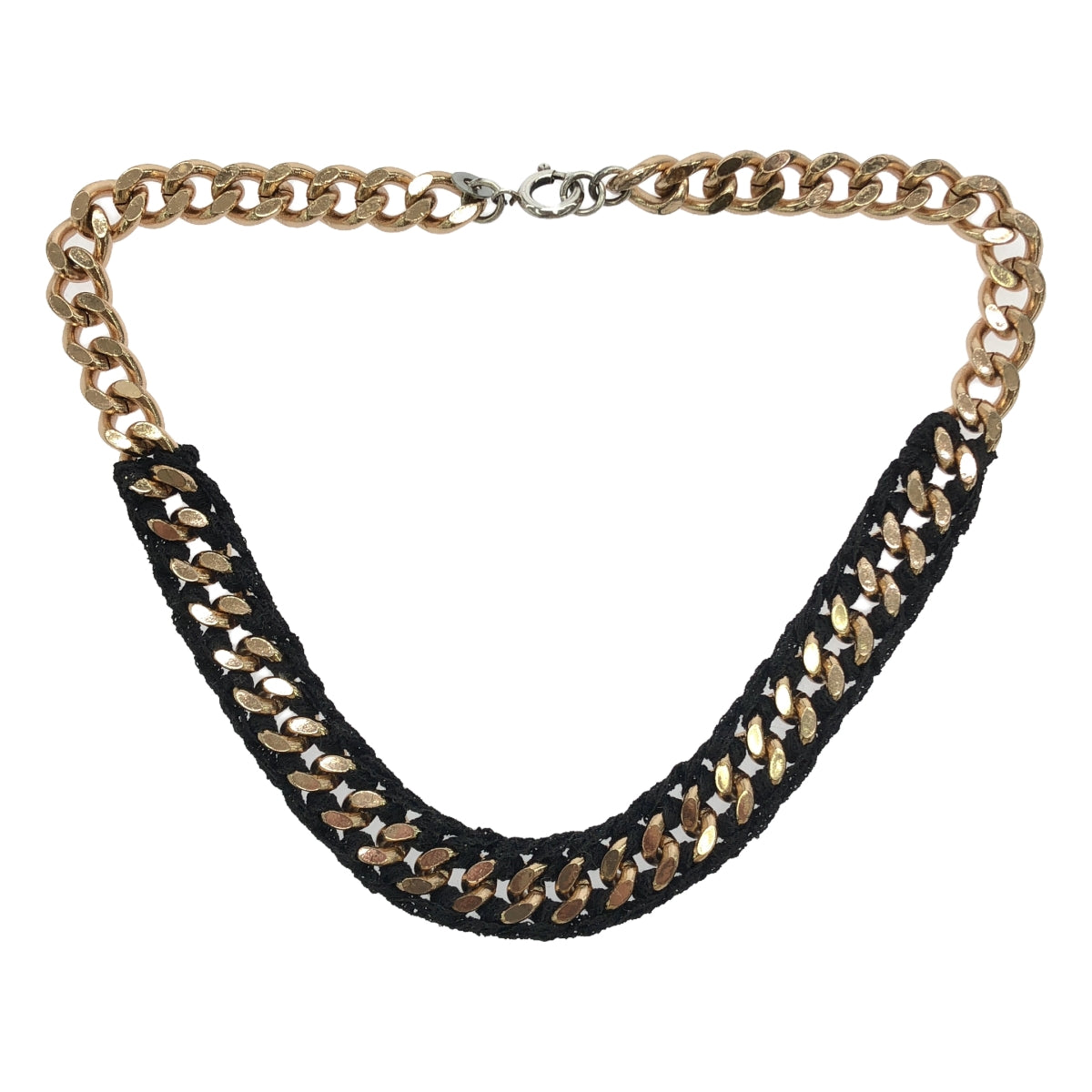 LIGIA DIAS | Chain Necklace Choker | Black/Gold | Women's