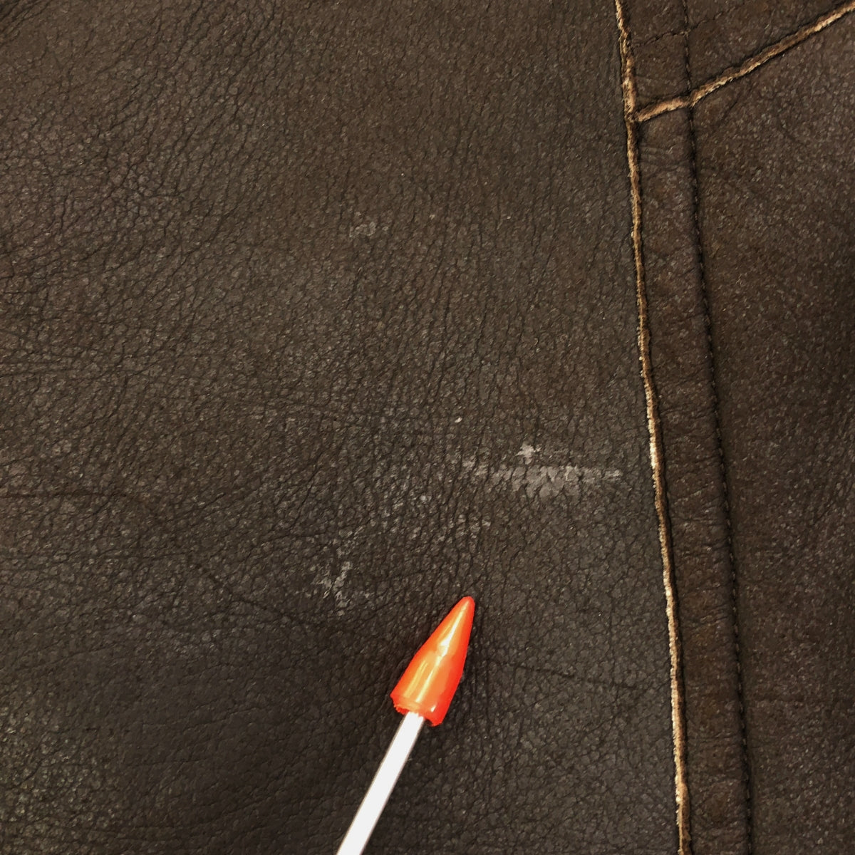 ALLSAINTS SPITALFIELDS / 斯皮塔菲爾德諸聖 |長皮夾克 |羊皮羊毛圍巾夾克 |布朗 |女性的