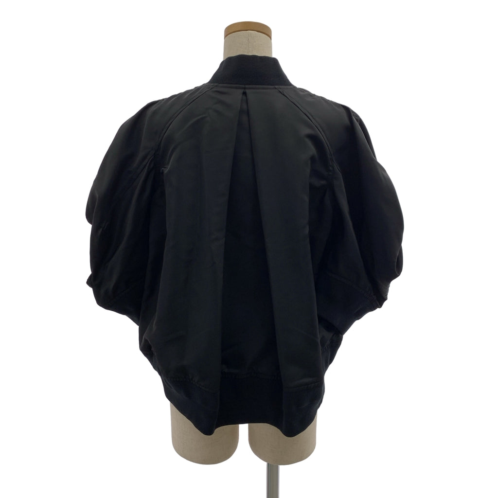sacai / サカイ | Nylon Twill Blouson ナイロン ツイル ボンバー ジャケット | 1 | レディース