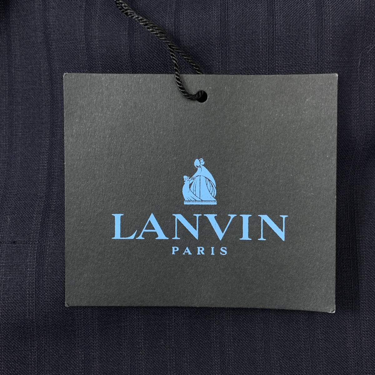 LANVIN / 람방 | 스트라이프 테일러드 재킷 | 44 | 네이비 | 남성