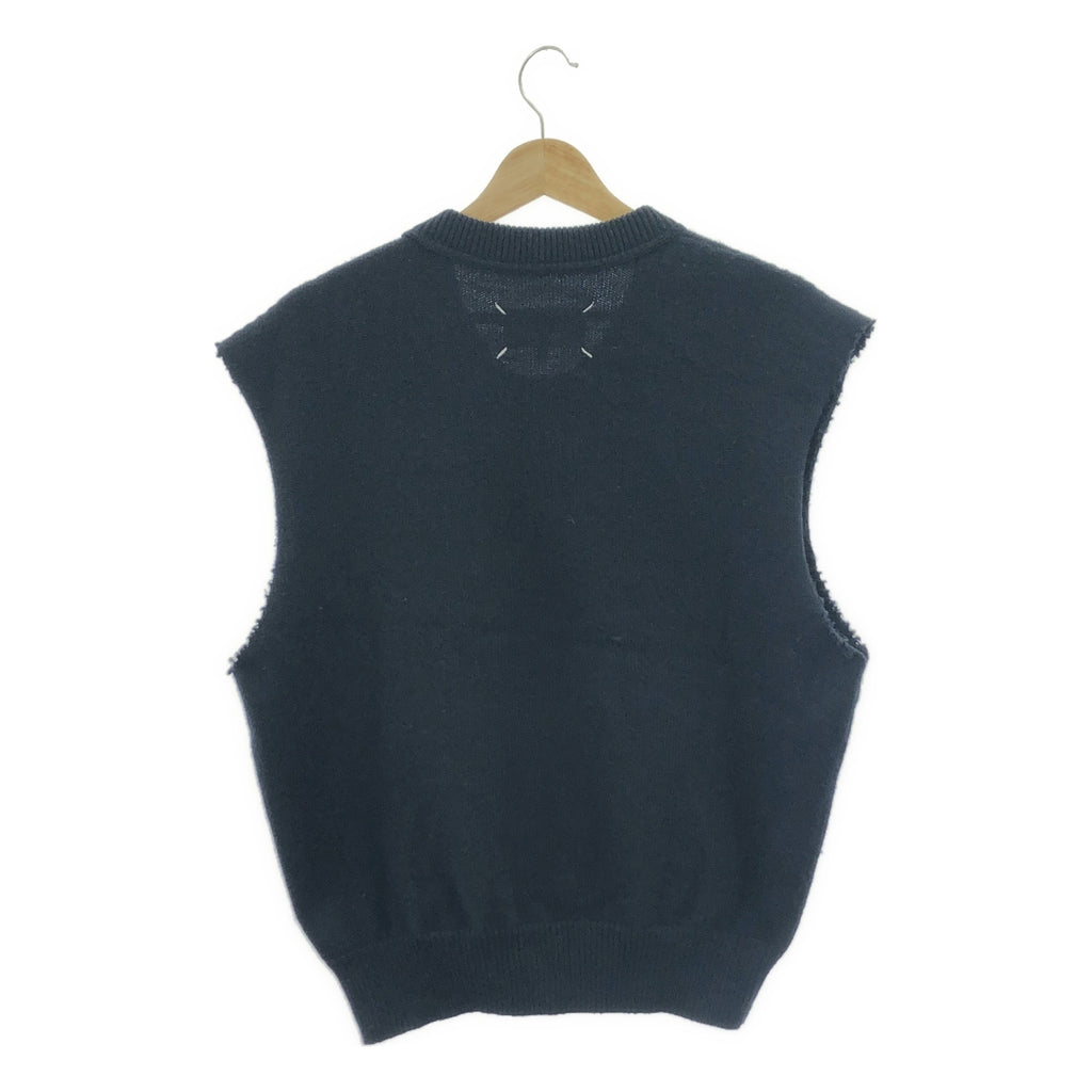 Maison Margiela / メゾンマルジェラ | 2023AW | patchwork wool vest  パッチワーク カットオフ ベスト | M | メンズ