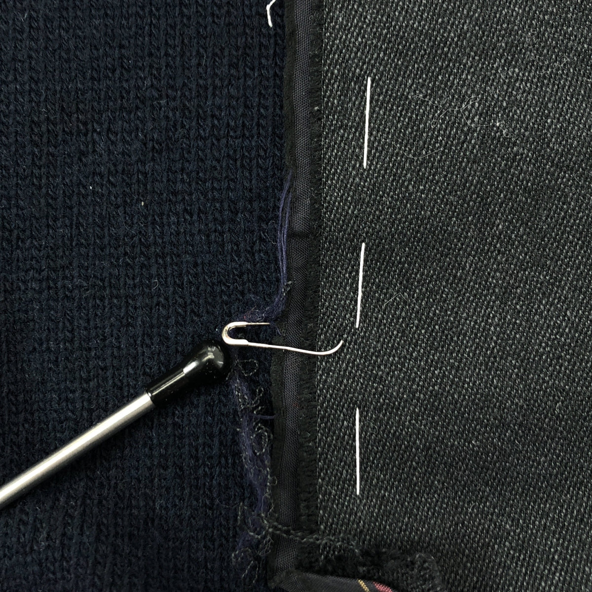 Maison Margiela / 메종 마르젤라 | 2023AW | patchwork wool vest 패치워크 컷오프 베스트 | M | 남성