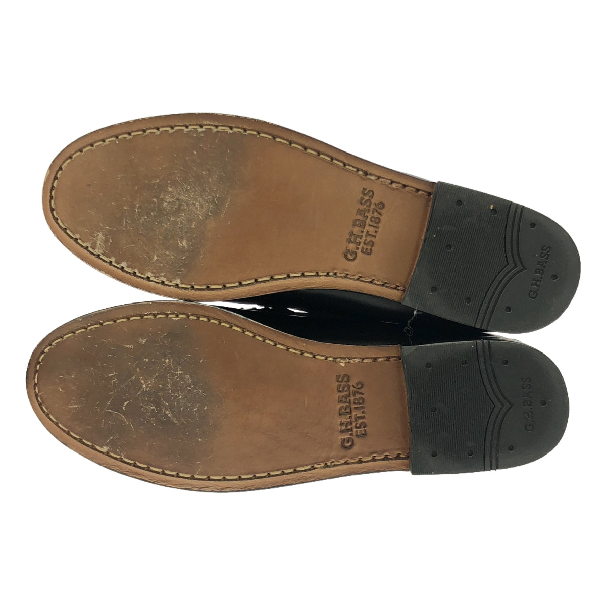 【美品】  G.H.BASS / ジーエイチバス | WEEJUNS PENNY LOAFERS ペニーローファー | US6.5 | ブラック | レディース