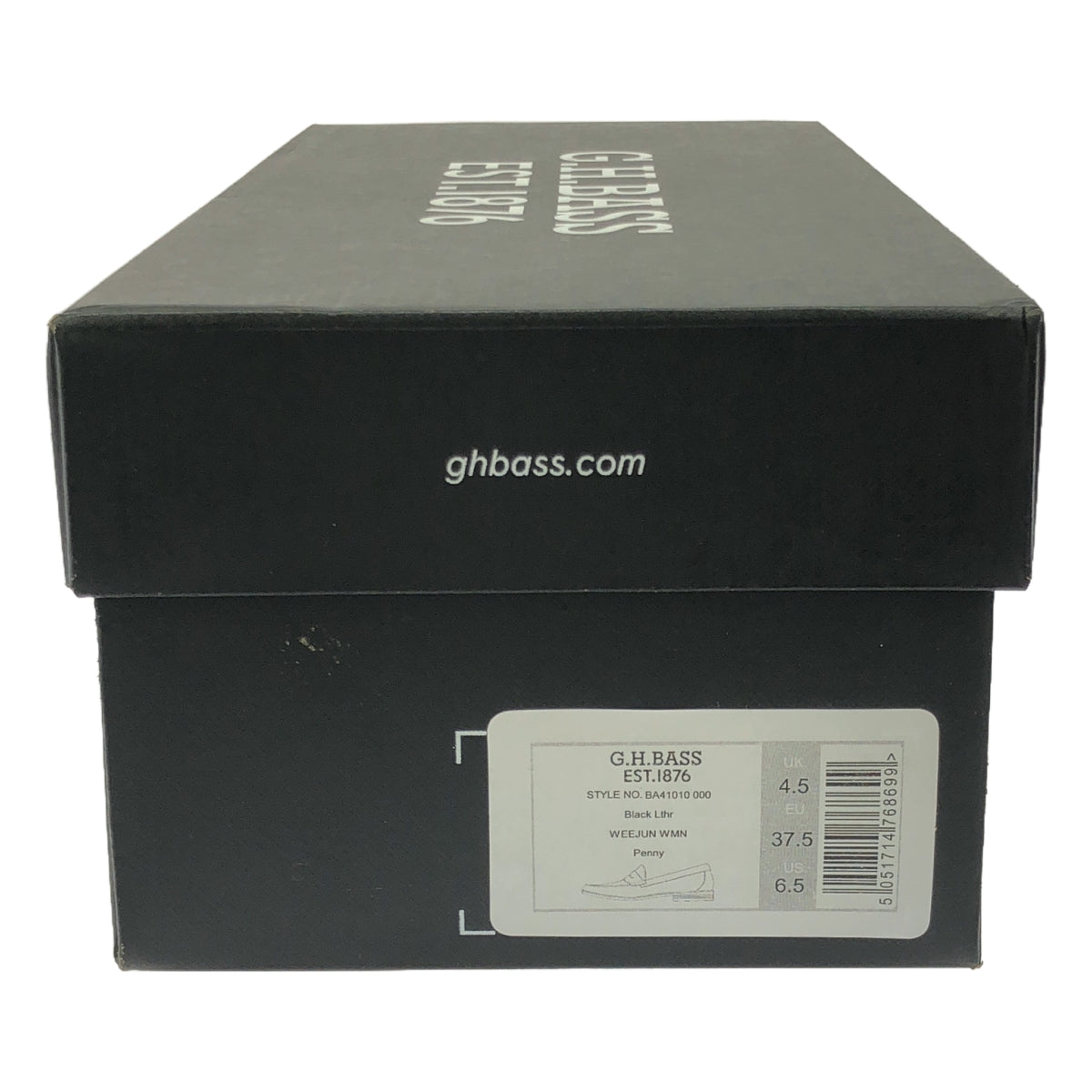 【美品】  G.H.BASS / ジーエイチバス | WEEJUNS PENNY LOAFERS ペニーローファー | US6.5 | ブラック | レディース