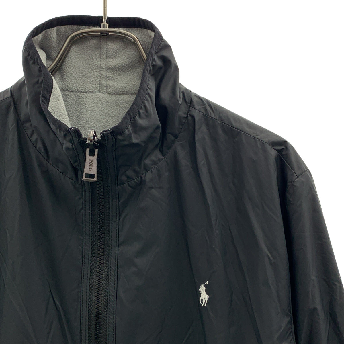 POLO RALPH LAUREN / 폴로랄프로렌 | 리버시블 원포인트 포니 플리스 로고집 재킷 | XL |