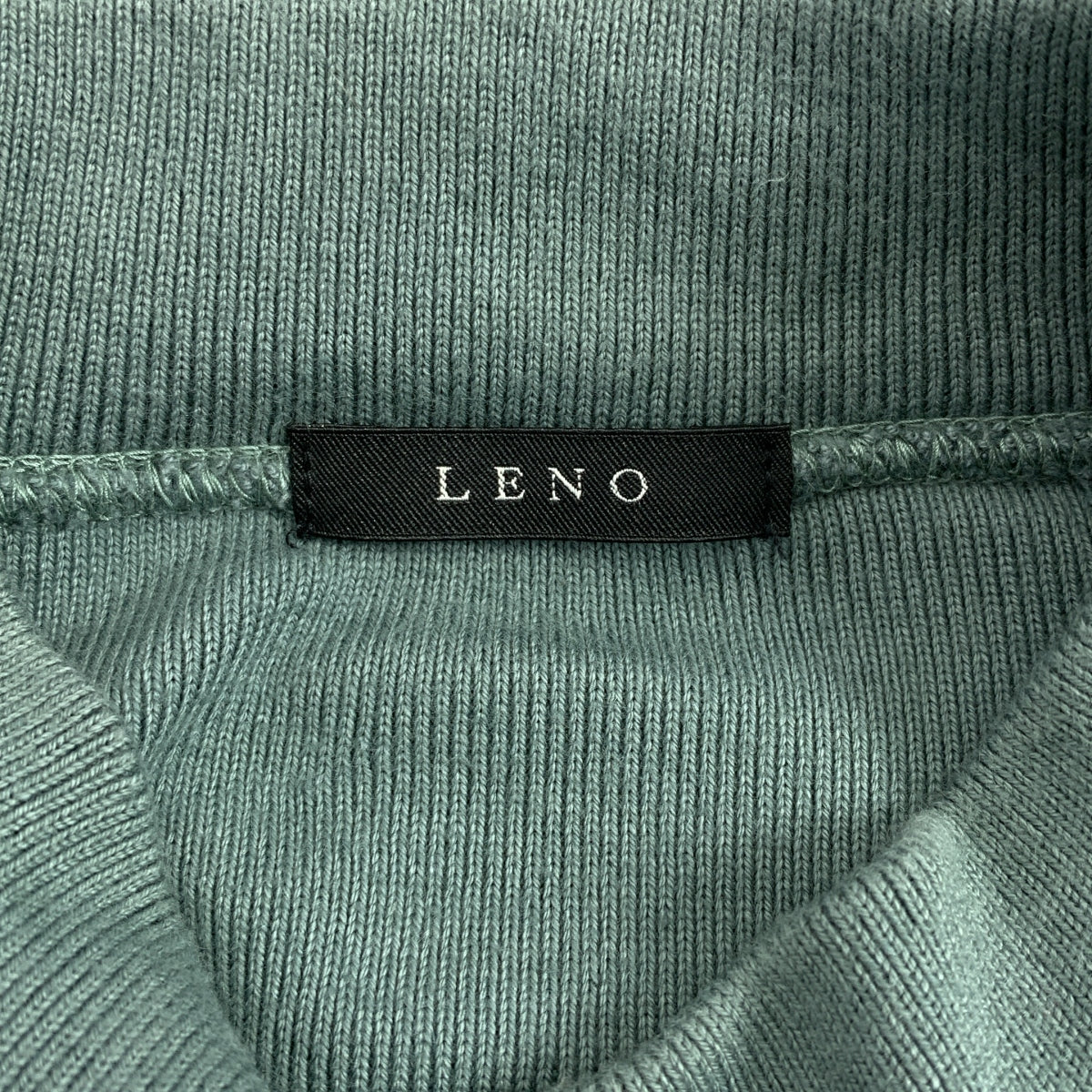 LENO / 리노 | 코튼 캐시미어 모의 목 니트 | 0 | 여성