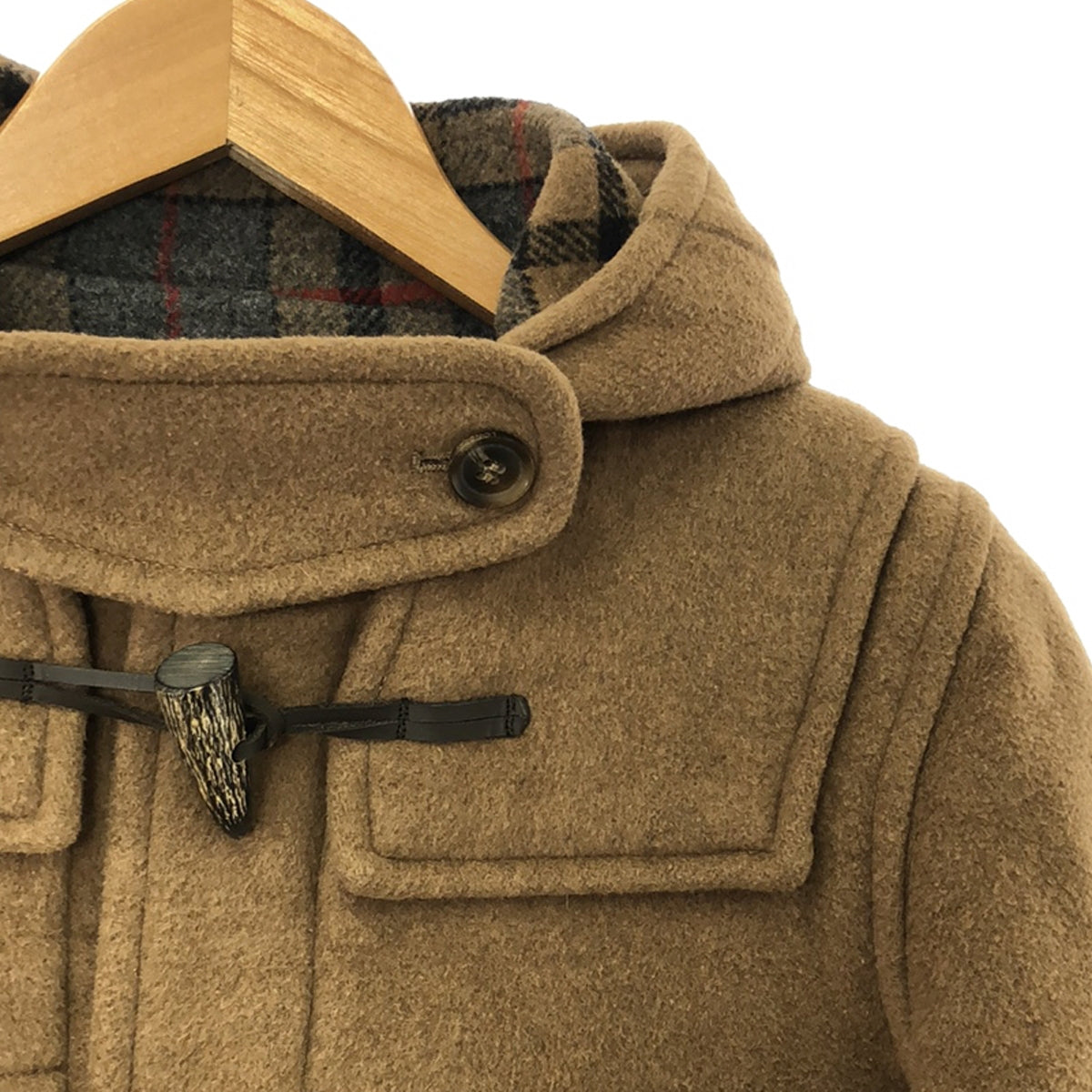 LONDON TRADITION | Wool hooded duffle coat | 34 | Brown | Women's