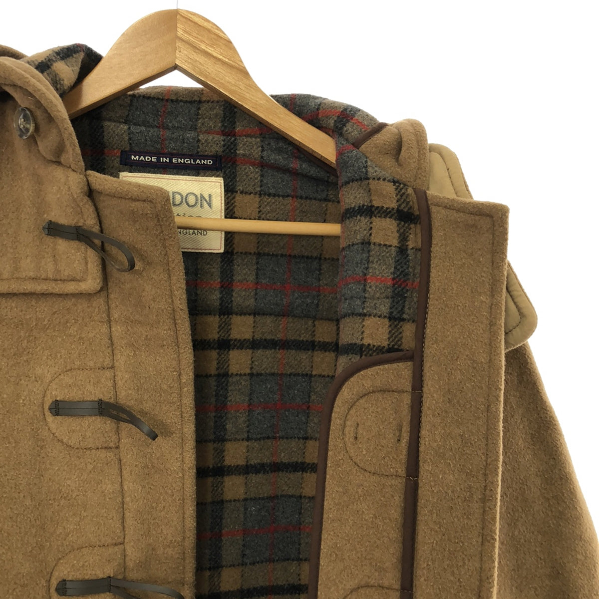 LONDON TRADITION | Wool hooded duffle coat | 34 | Brown | Women's