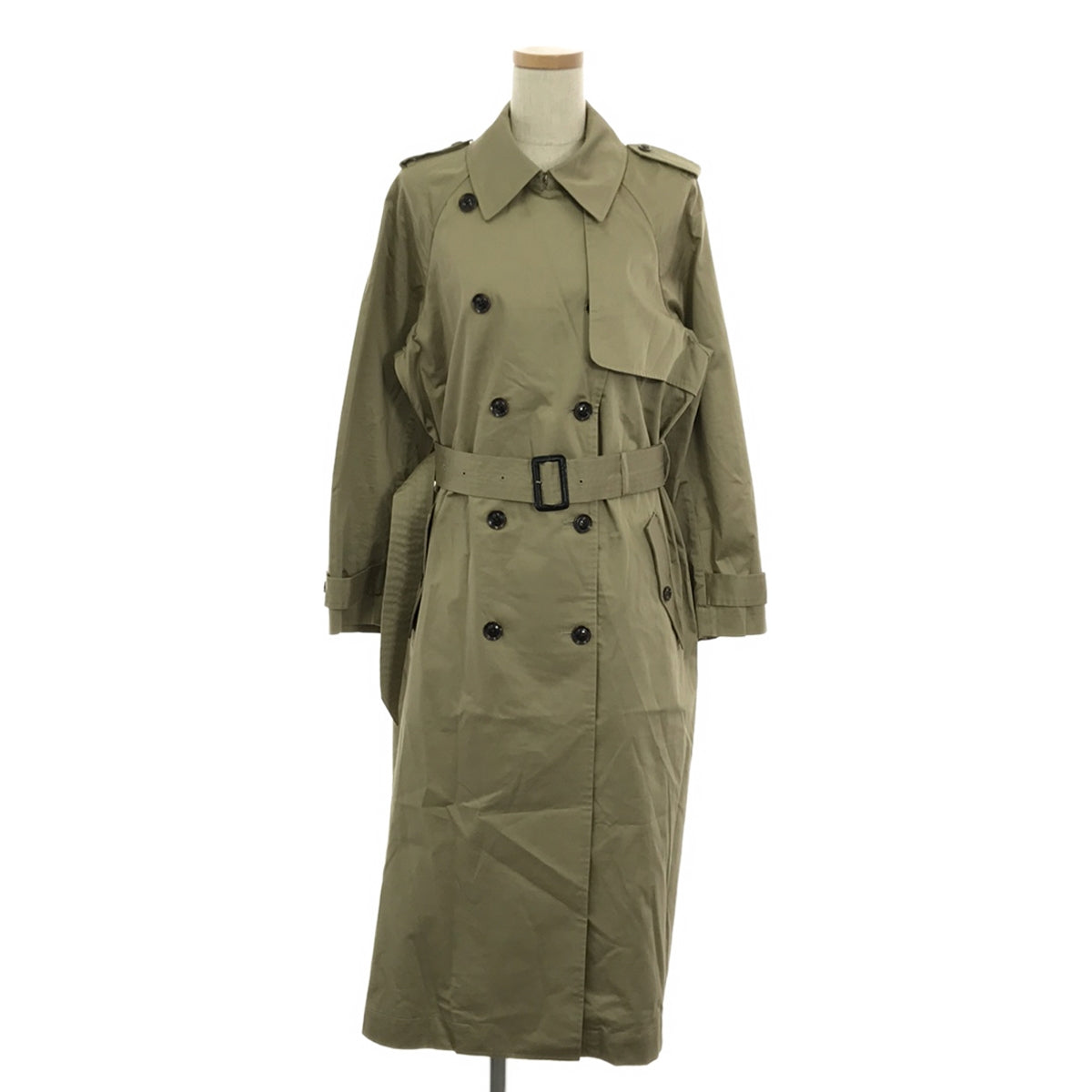 Ron Herman | Cotton Trench Coat | XS | Beige | Women's