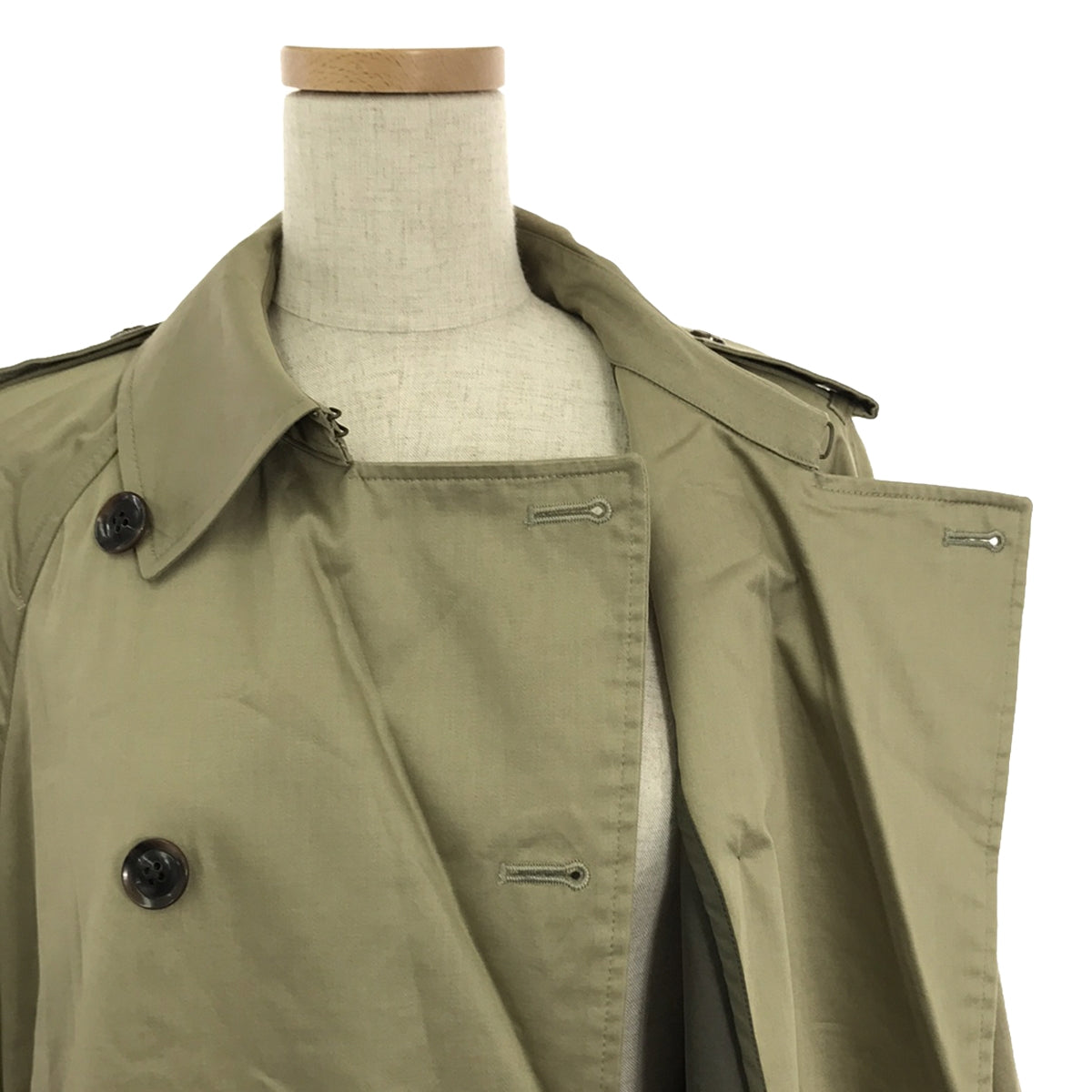 Ron Herman | Cotton Trench Coat | XS | Beige | Women's