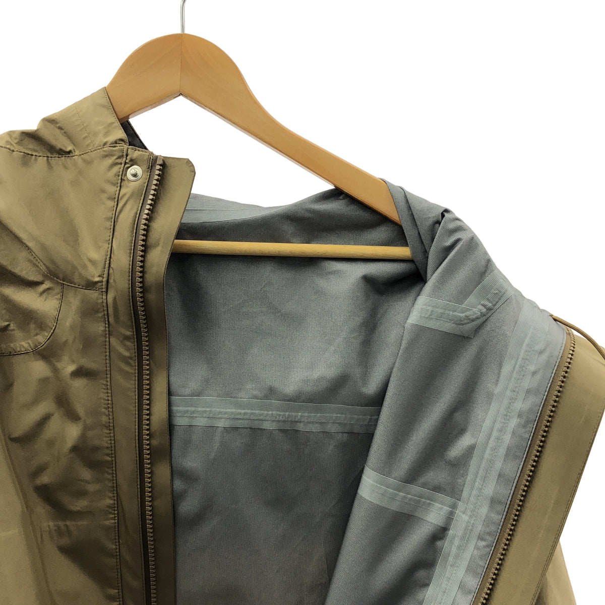 ents. / Ents | 2024秋冬 | 真絲塔夫綢山地派克大衣 | 3號 |